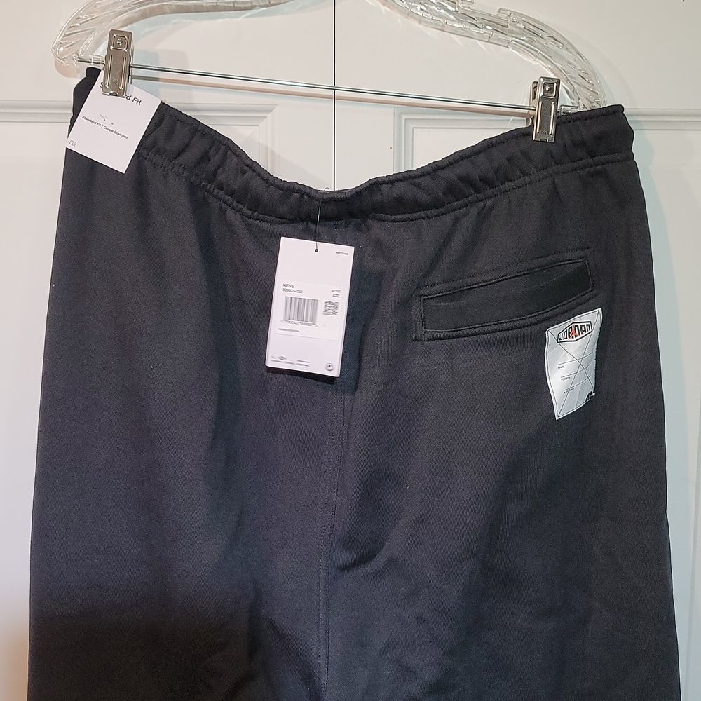 Men's Big & Tall Michael Jordan Streetwear Oversized Fleece Sweat Pants Joggers - Picture 5 of 8
